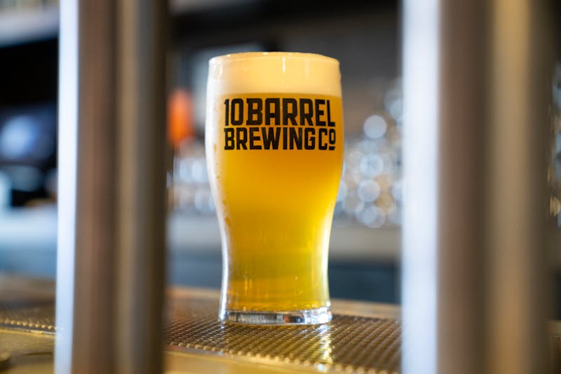 Craft beer Chicago style draft pint